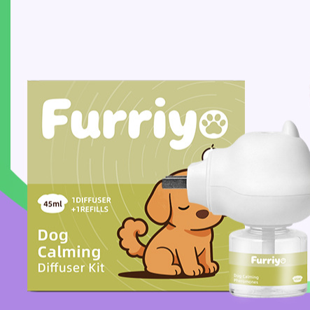 Furriyo Pet Calming Diffuser Plug-In Soothing Set US standard