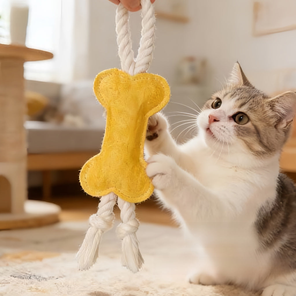 Loofah Chew Toys for Cats