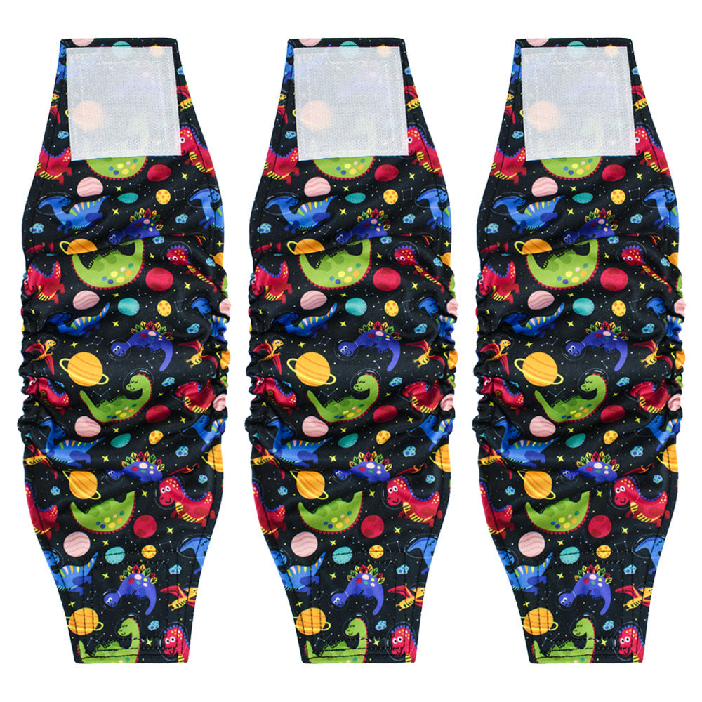 Washable Male Dog Diaper Leak-proof Absorbent Pet Clothing
