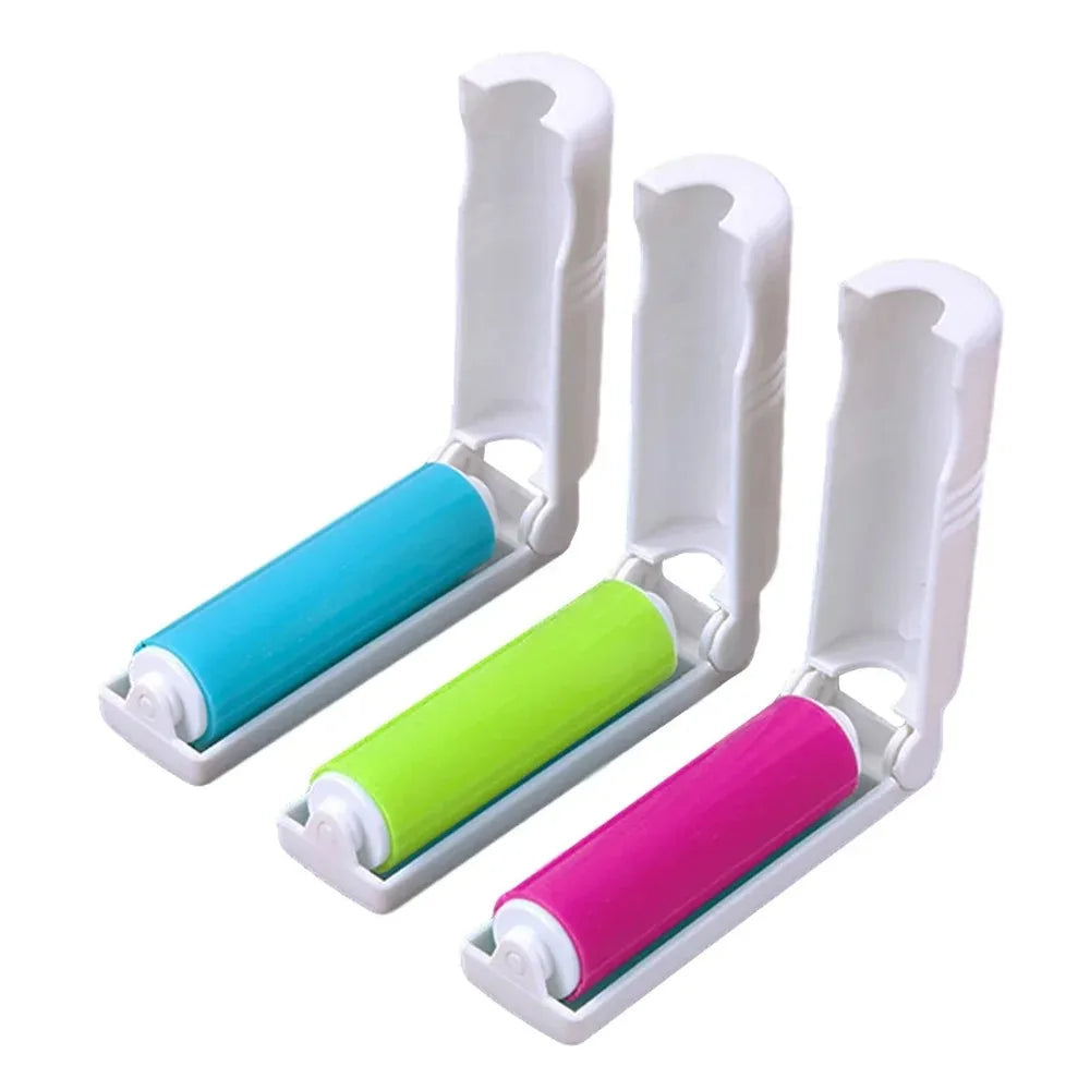 Dust Remover Clothes Fluff Catcher Drum Lint Roller Recycled Foldable Hair Sticky Washable Brushes