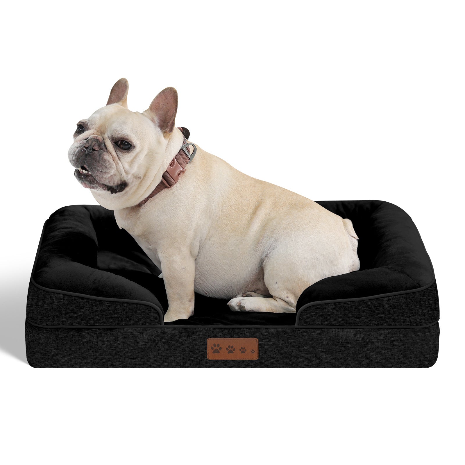 Removable Washable Memory Foam Pet Sofa Bed for Medium Large Dogs