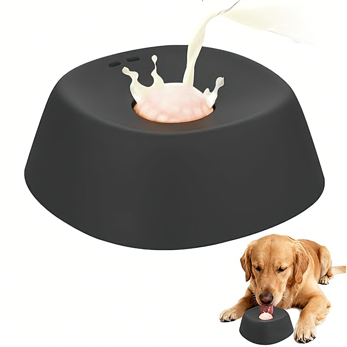 Silicone Pet Lick Bowl Slow Feeder