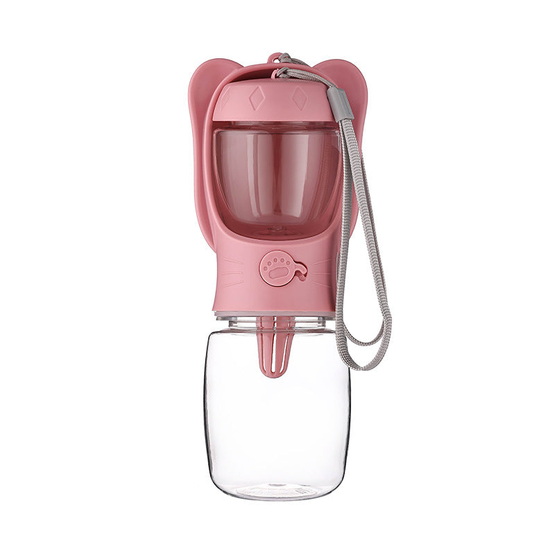 Pet Portable Travel Cup Dog Water Bottle Outdoor Leak Proof
