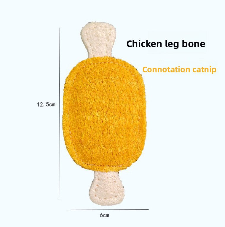 Loofah Chew Toys for Cats