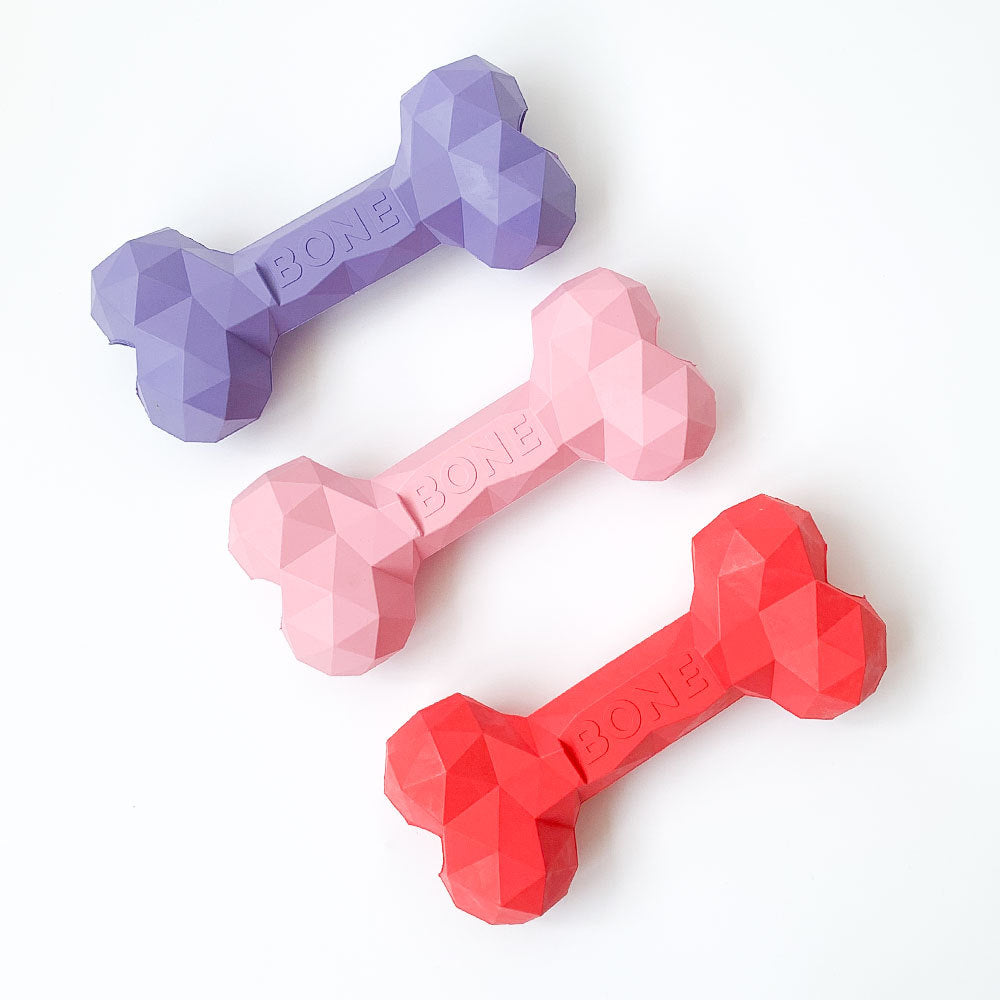 Pet Food-Dispensing Bone Toys