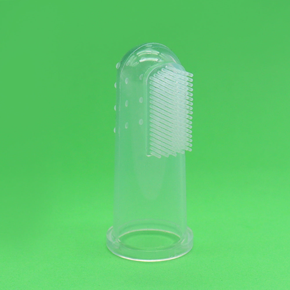 Pet Finger Toothbrush for Cats and Dogs