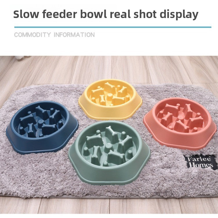 Slow Feeder Pet Bowl
