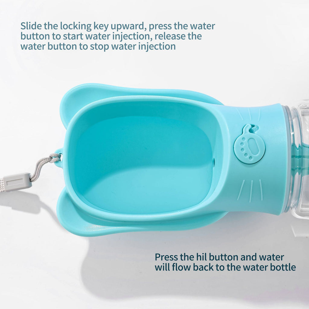 Pet Portable Travel Cup Dog Water Bottle Outdoor Leak Proof