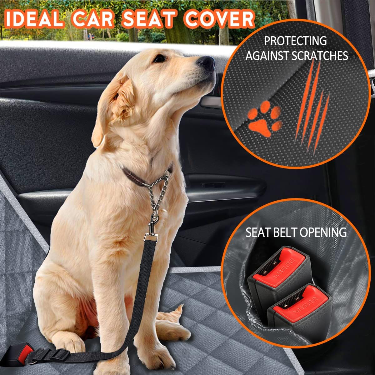 ComfortCar Seat Cover - Grey