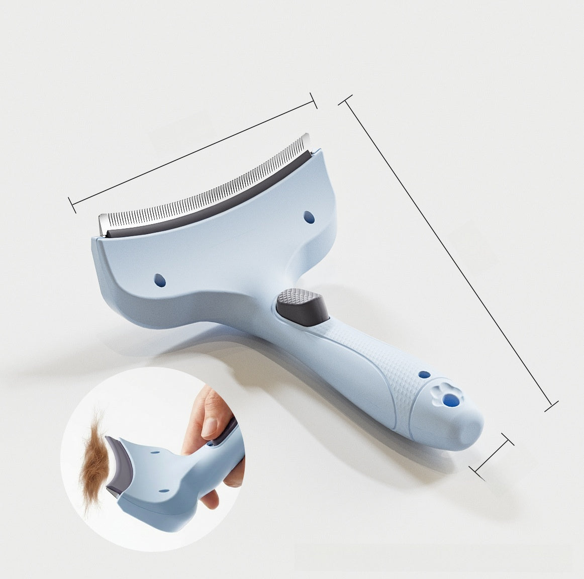 Pet Grooming Comb for Cats and Dogs
