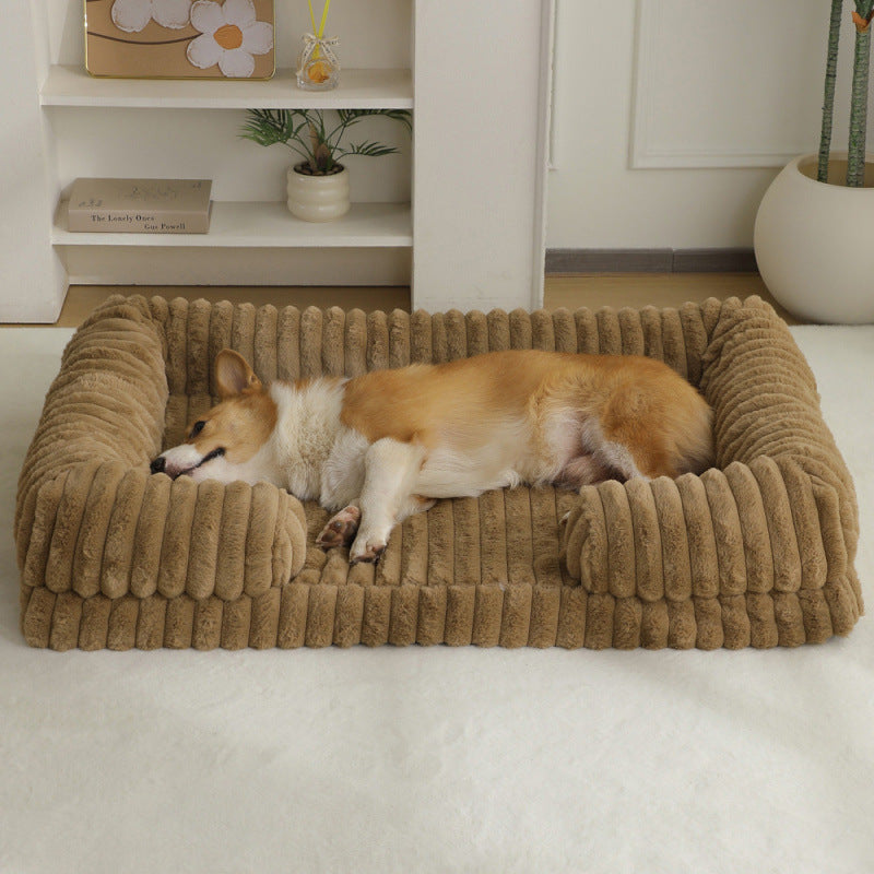 Warm Washable Pet Bed and Kennel Mat