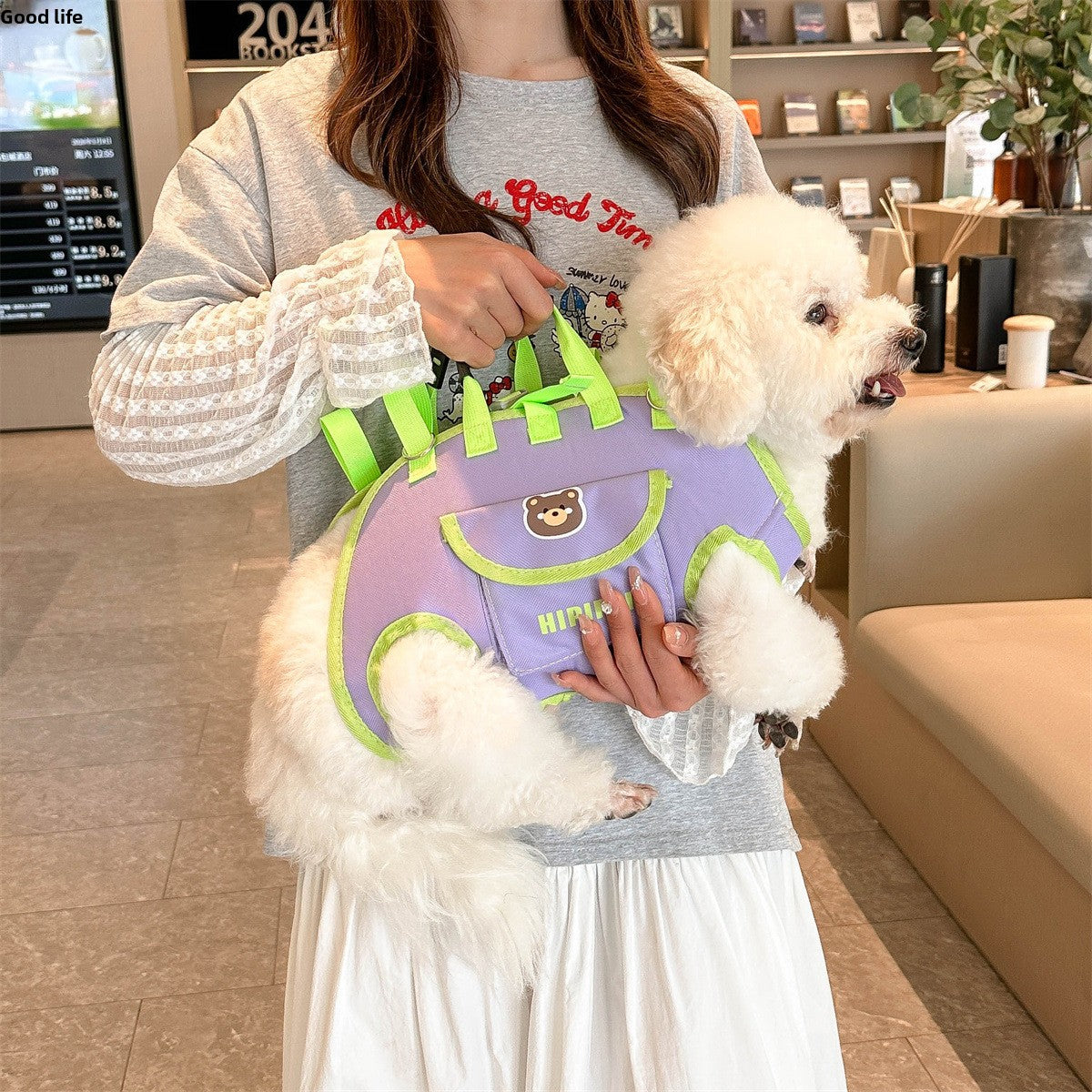 Foldable Breathable Pet Carrier Backpack