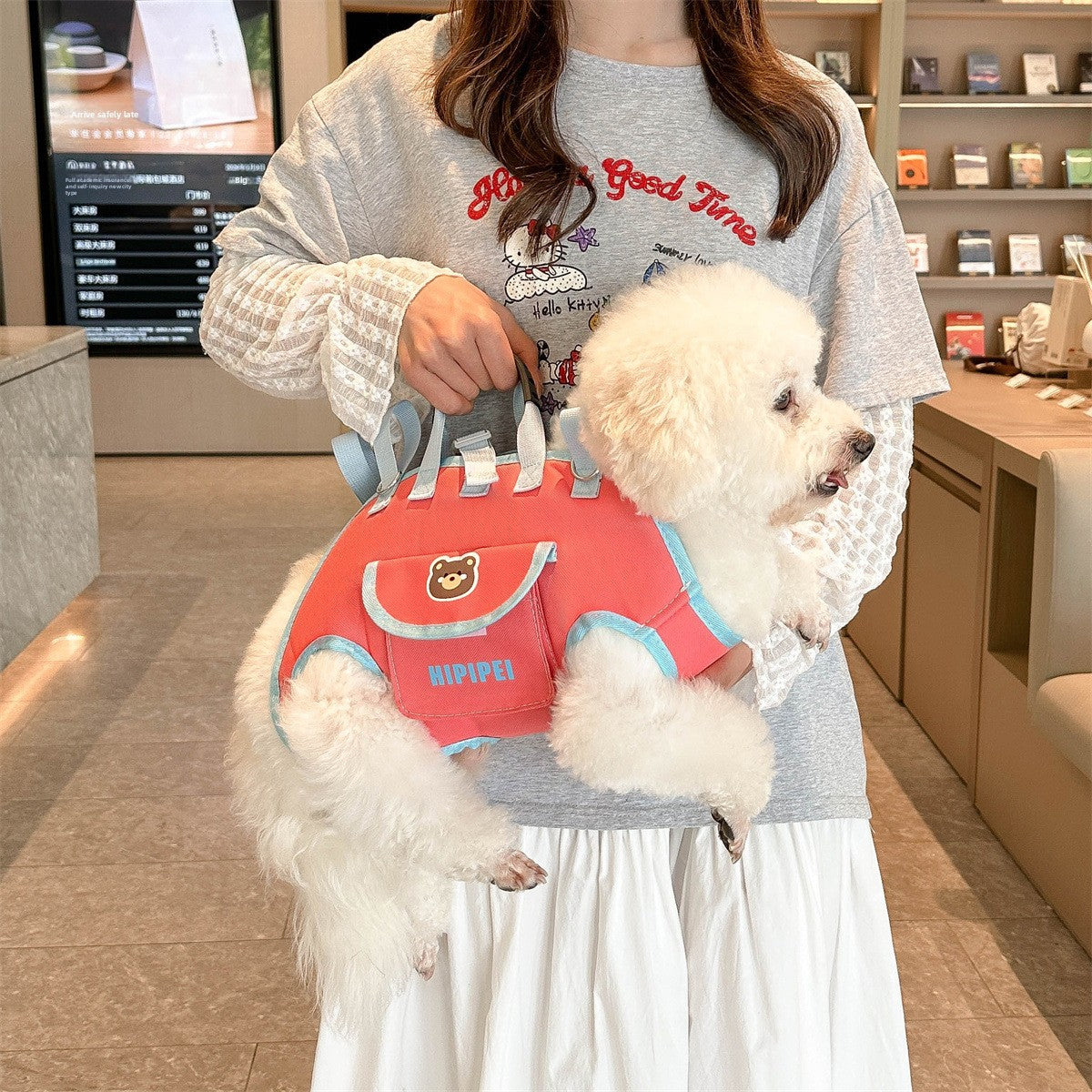 Foldable Breathable Pet Carrier Backpack