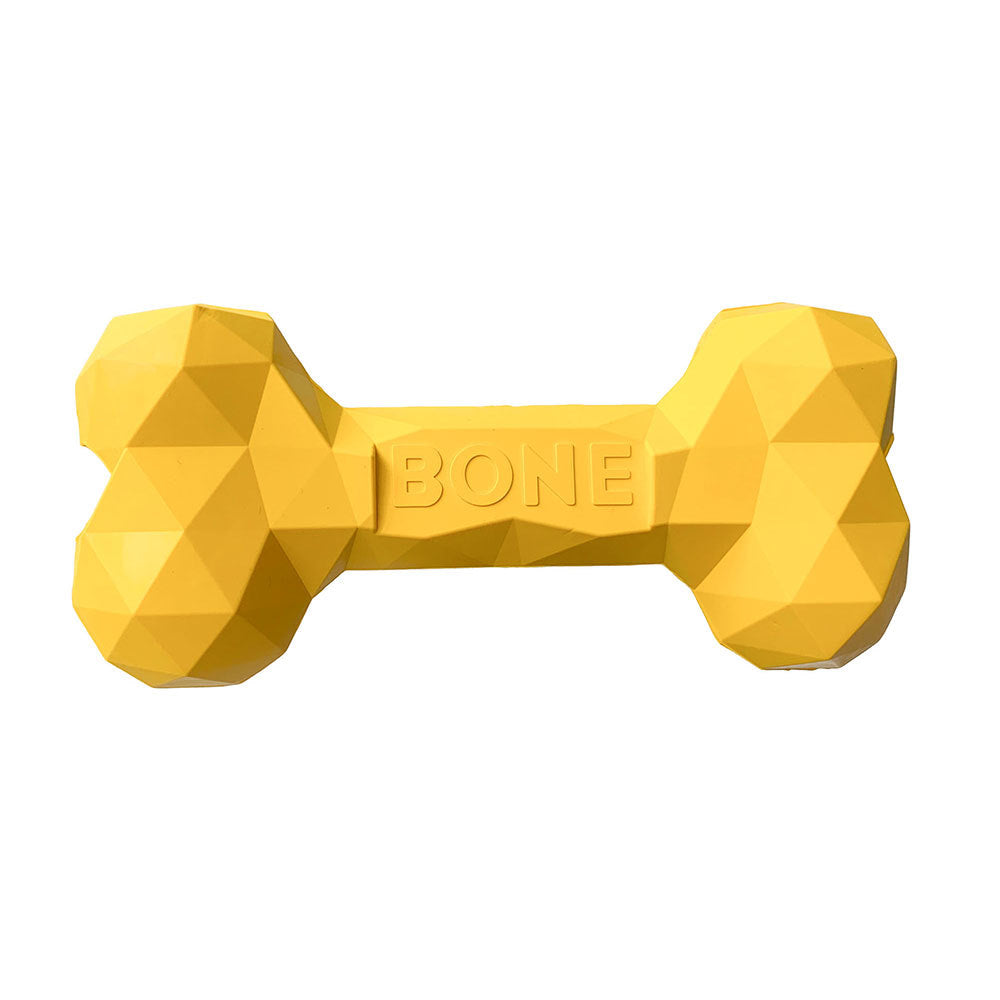 Pet Food-Dispensing Bone Toys