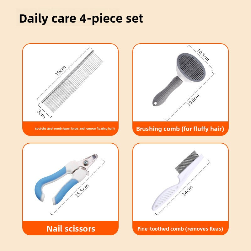 Pet Grooming and Bathing Kit
