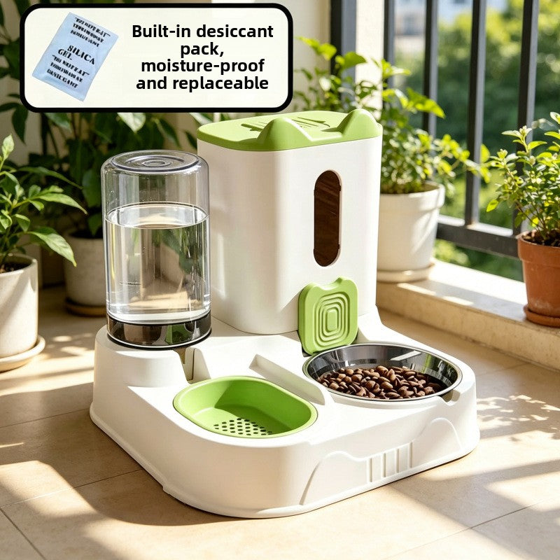 Pet Food and Water Bowl Set