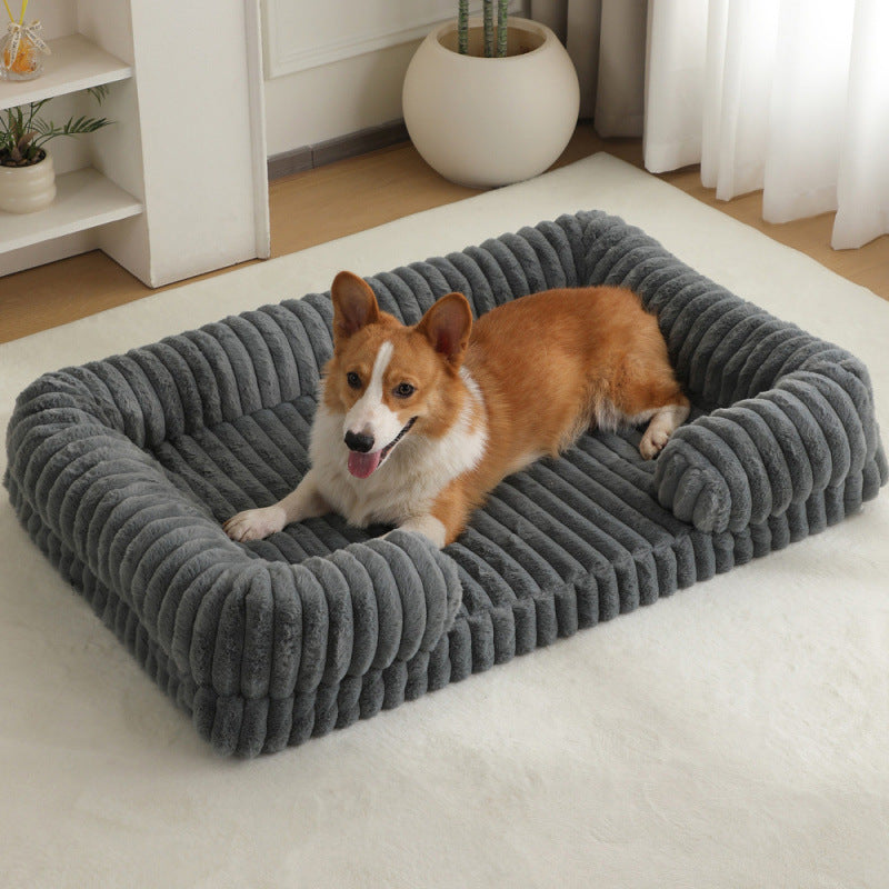 Warm Washable Pet Bed and Kennel Mat