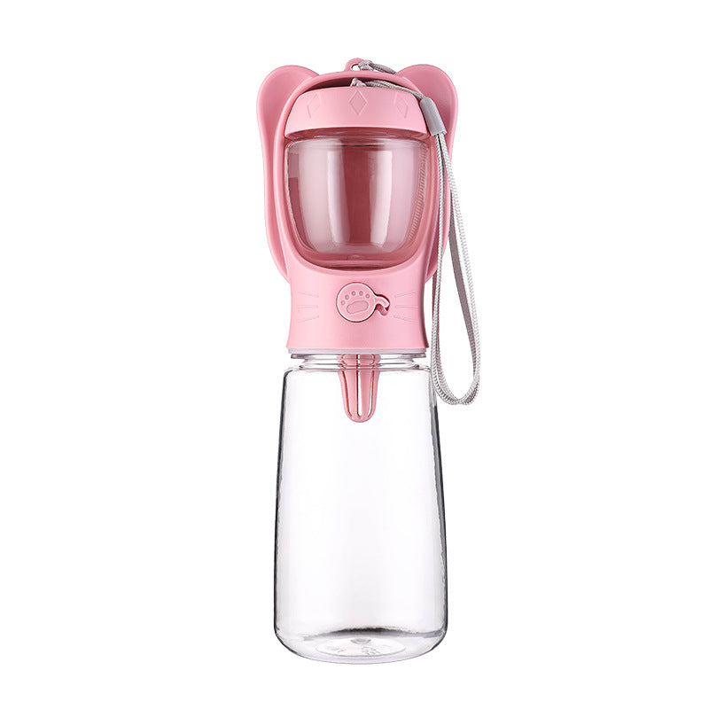 Pet Portable Travel Cup Dog Water Bottle Outdoor Leak Proof