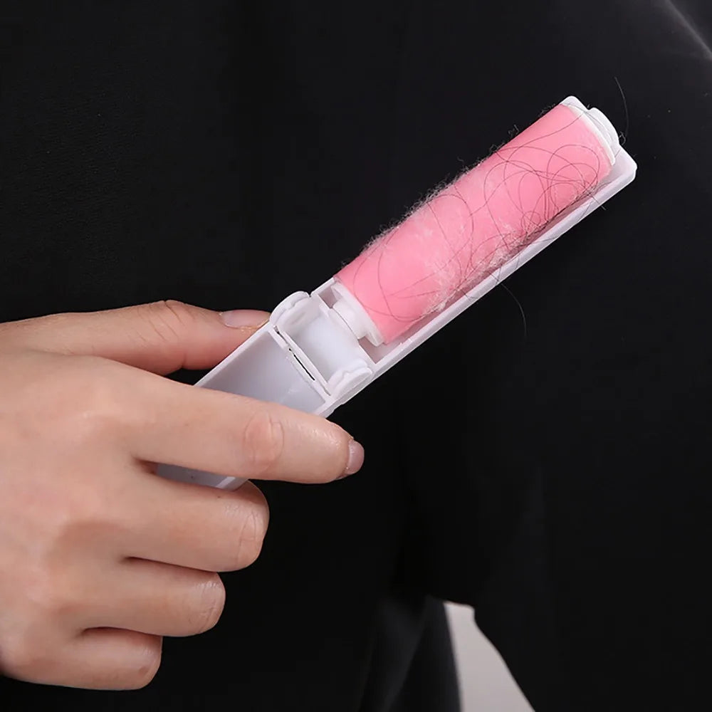 Dust Remover Clothes Fluff Catcher Drum Lint Roller Recycled Foldable Hair Sticky Washable Brushes