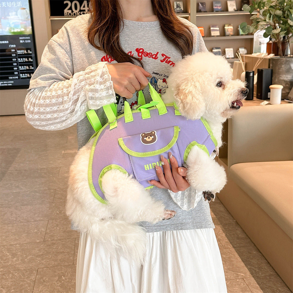 Foldable Breathable Pet Carrier Backpack