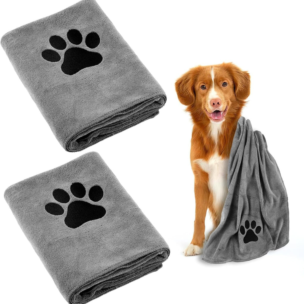 Quick-Dry Microfiber Pet Bath Towel