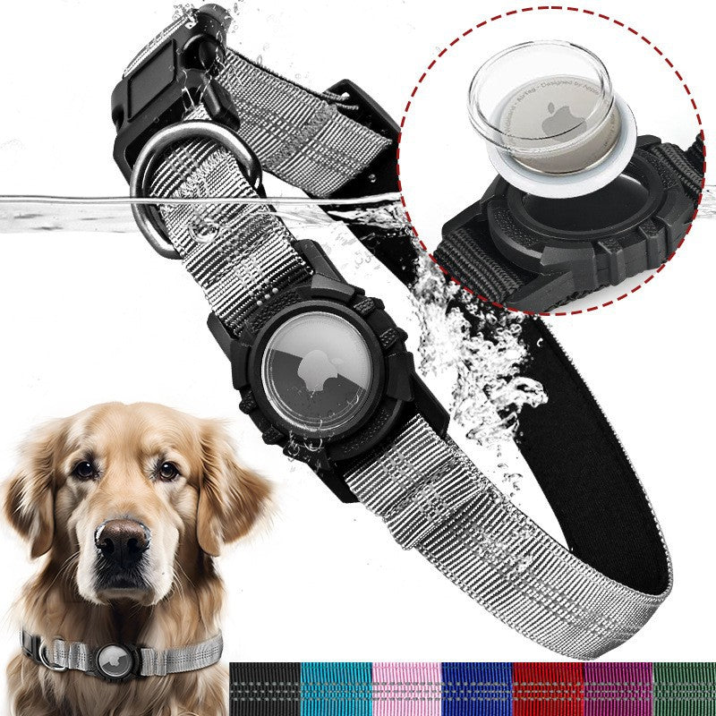 AirTag-Compatible Pet Collar Holder