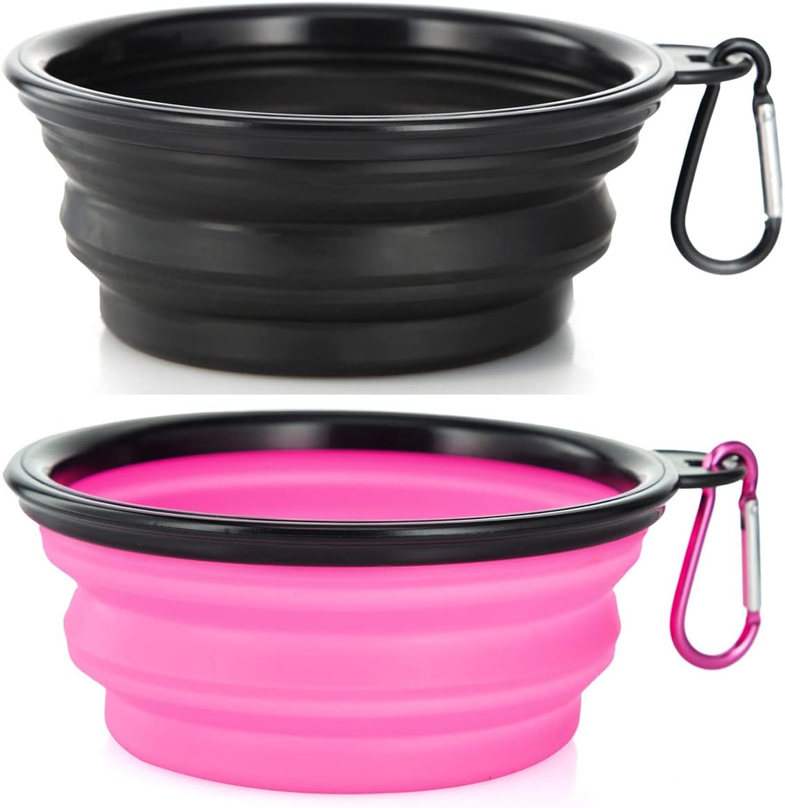 TrailSip Travel Bowl - Black/Pink